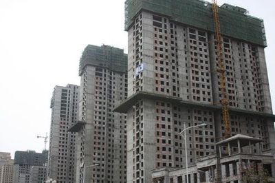 銀灘雅苑部分樓體封頂 最新工程實景圖奉上-蘭州新房網-搜房網
