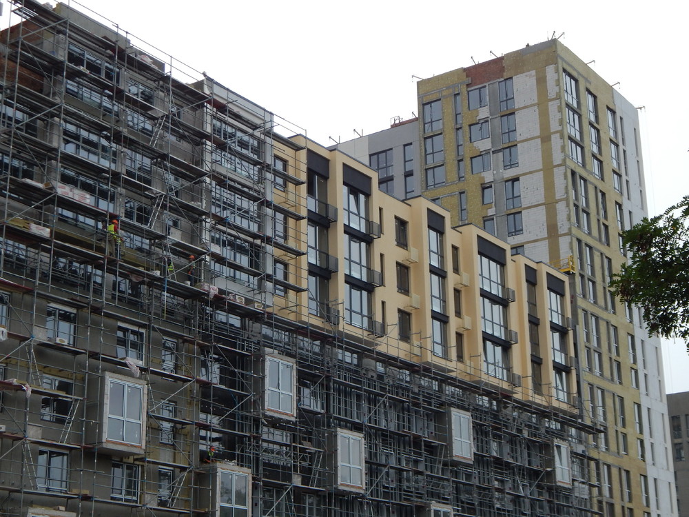 新住宅區的新建工程